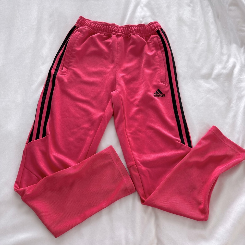Adidas Pink Climacool Track Pants JUNIOR SIZE